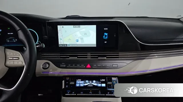 Hyundai The New Grandeur IG Hybrid 2022 Черный из Кореи, фото 5