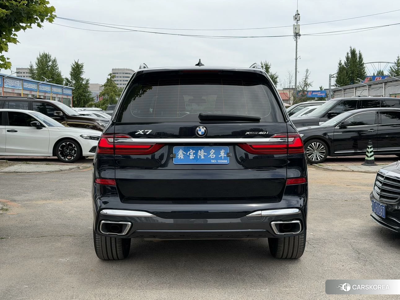 BMW X7 2021 Черный из Китая, фото 5