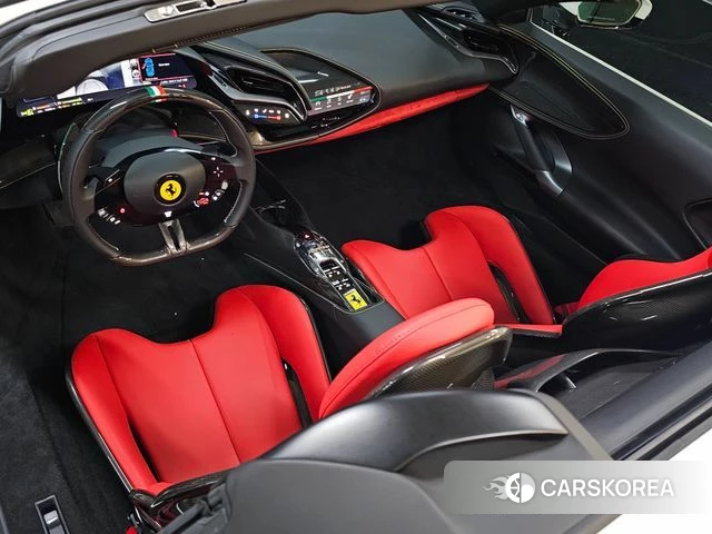 Ferrari SF90 Spider 2022 Жемчужный цвет из Кореи, фото 5