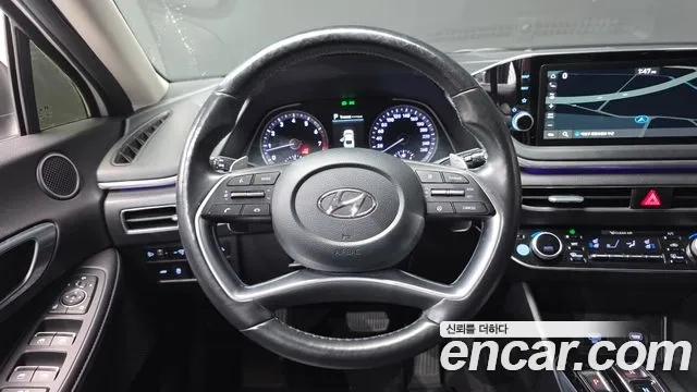 Hyundai Sonata (DN8) 2021 Белый из Кореи, фото 5