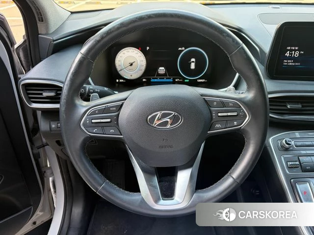 Hyundai The New Santa Fe 2021 Белый из Кореи, фото 5