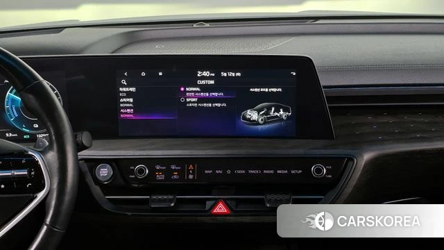 Kia K8 Hybrid 2022 Серый из Кореи, фото 5