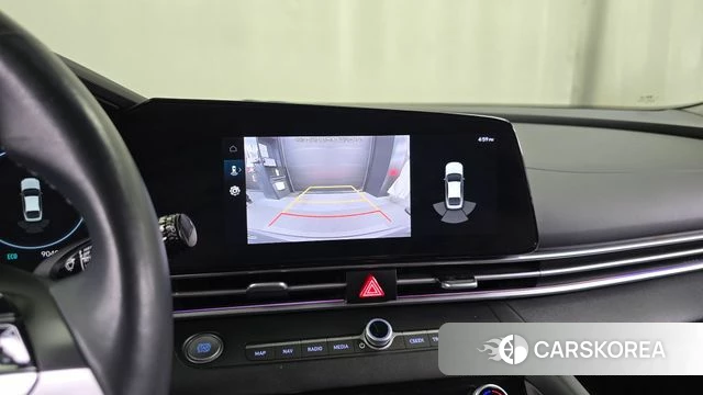 Hyundai Avante (CN7) 2021 Серебристо-серый из Кореи, фото 5
