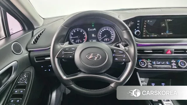 Hyundai Sonata (DN8) 2022 Серебристо-серый из Кореи, фото 5