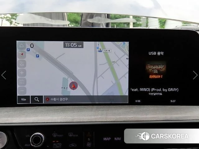 Kia K8 2022 Серый из Кореи, фото 5