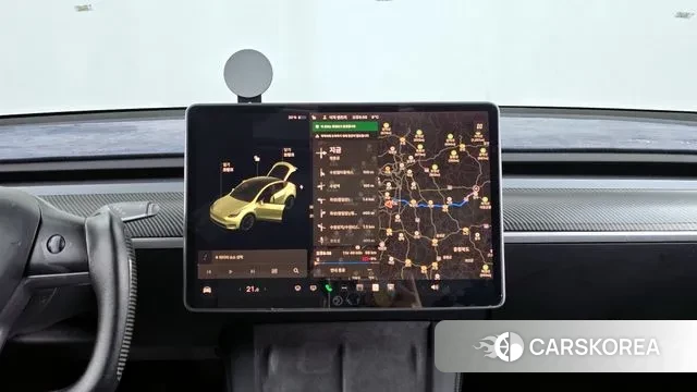 Tesla Model Y 2021 Белый из Кореи, фото 5