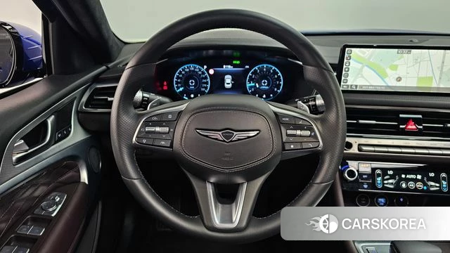 Genesis The New G70 2023 Синий из Кореи, фото 5