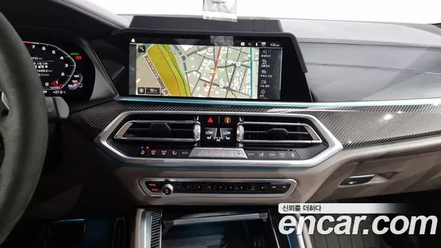 BMW X5M (G05) 2022 Черный из Кореи, фото 5