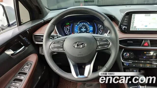 Hyundai Santa Fe TM 2019 Синий из Кореи, фото 5