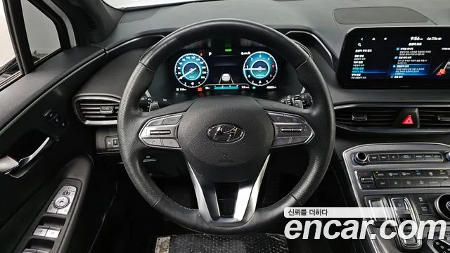 Hyundai The New Santa Fe 2021 Белый из Кореи, фото 5