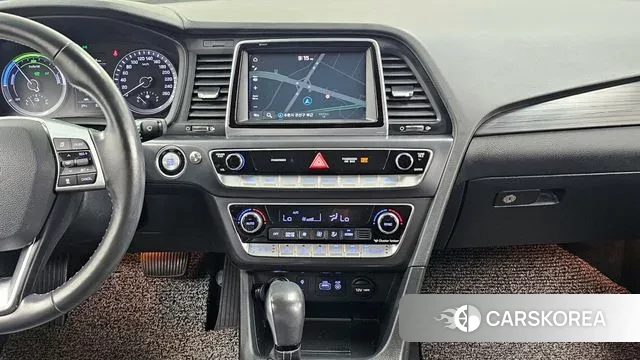 Hyundai Sonata New Rise Hybrid 2018 Серый из Кореи, фото 5