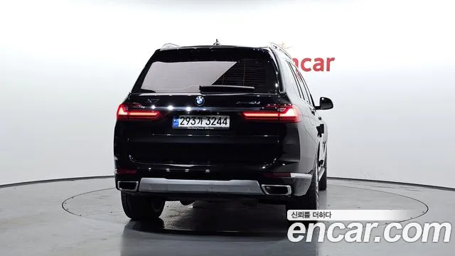 BMW X7 (G07) 2021 Черный из Кореи, фото 5