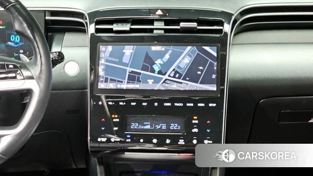 Hyundai Tucson Hybrid (NX4) 2021 Красный из Кореи, фото 5