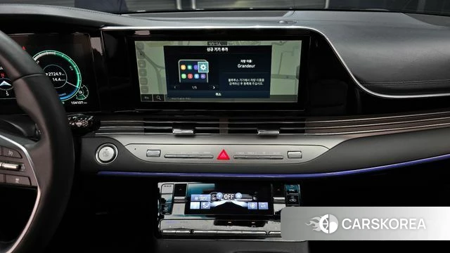 Hyundai The New Grandeur IG Hybrid 2021 Черный из Кореи, фото 5