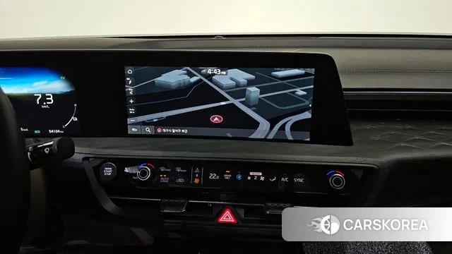 Kia K8 Hybrid 2021 Черный из Кореи, фото 5