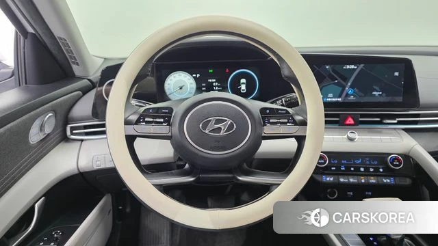 Hyundai Avante (CN7) 2021 Белый из Кореи, фото 5