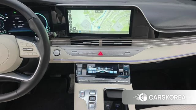 Hyundai The New Grandeur IG Hybrid 2022 Цвет галактики из Кореи, фото 5