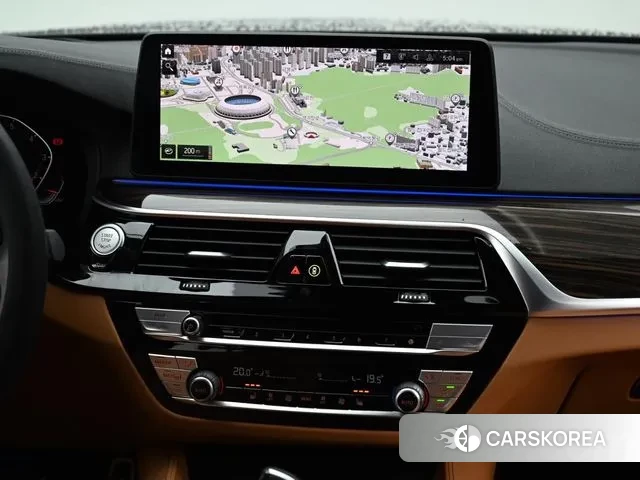 BMW 5 Series (G30) 2021 Черный из Кореи, фото 5