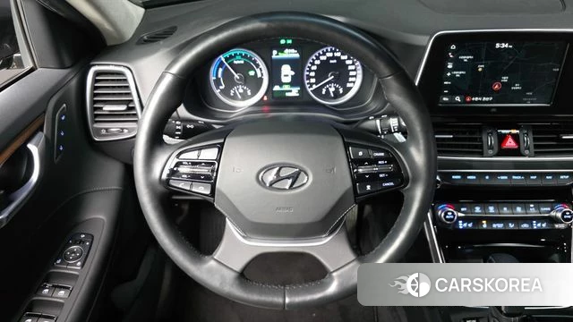 Hyundai Grandeur IG Hybrid 2019 Серый из Кореи, фото 5