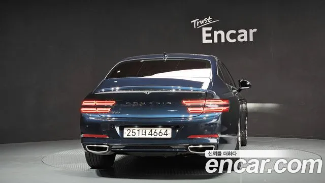 Genesis G80 (RG3) 2020 Темно-зеленый из Кореи, фото 5