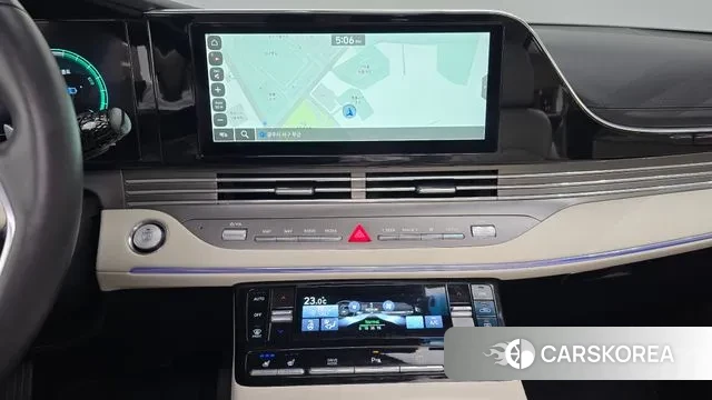 Hyundai The New Grandeur IG Hybrid 2021 Серый из Кореи, фото 5