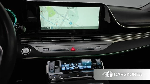 Hyundai The New Grandeur IG Hybrid 2021 Белый из Кореи, фото 5