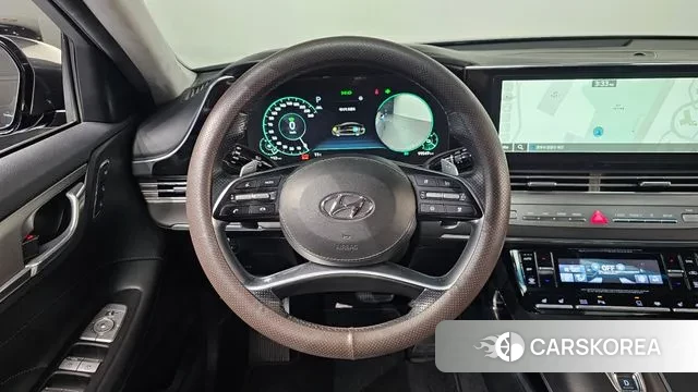 Hyundai The New Grandeur IG Hybrid 2021 Серый из Кореи, фото 5