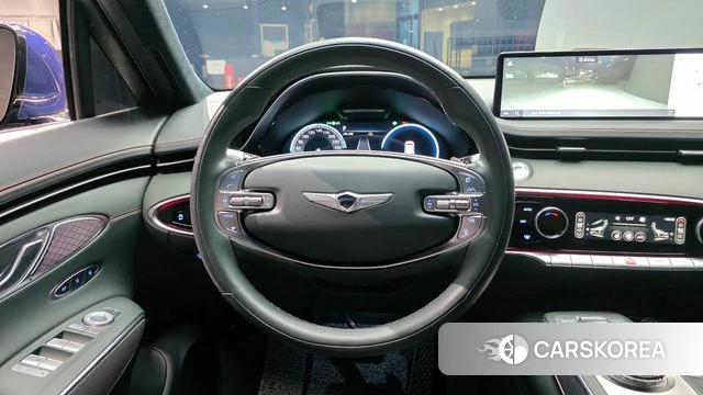 Genesis GV70 2021 Синий из Кореи, фото 5