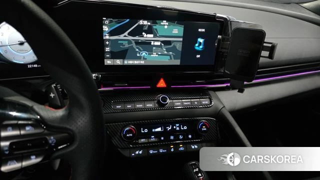 Hyundai The New Avante (CN7) 2024 Черный из Кореи, фото 5