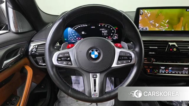 BMW M5 (F90) 2021 Черный из Кореи, фото 5