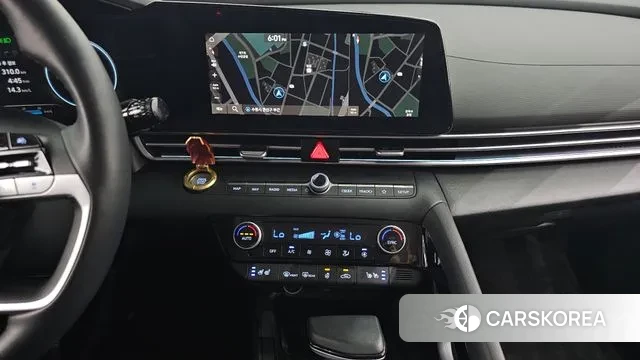 Hyundai The New Avante (CN7) 2024 Черный из Кореи, фото 5