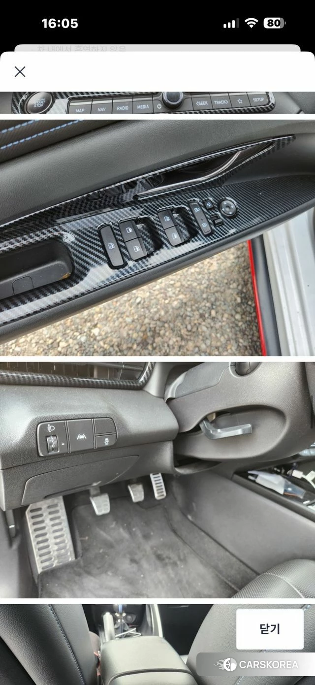 Hyundai Avante (CN7) 2021 Белый двухцветный из Кореи, фото 5