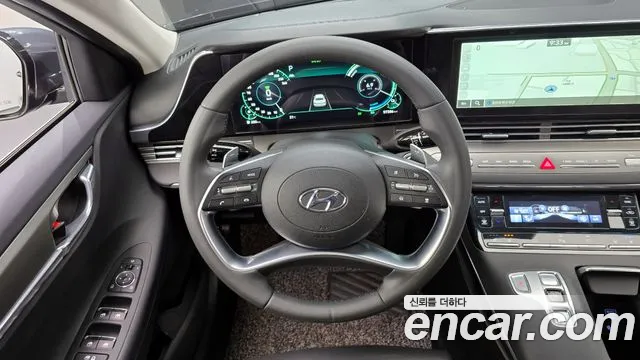 Hyundai The New Grandeur IG Hybrid 2021 Серый из Кореи, фото 5