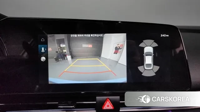 Hyundai Avante (CN7) 2022 Небесно-голубой из Кореи, фото 5