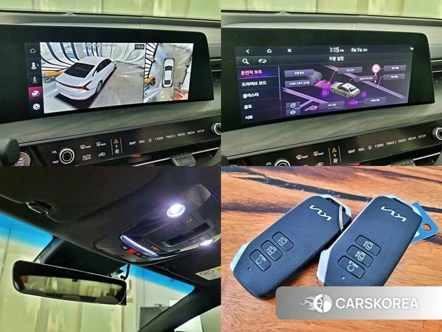 Kia K8 2022 Темно-зеленый из Кореи, фото 5