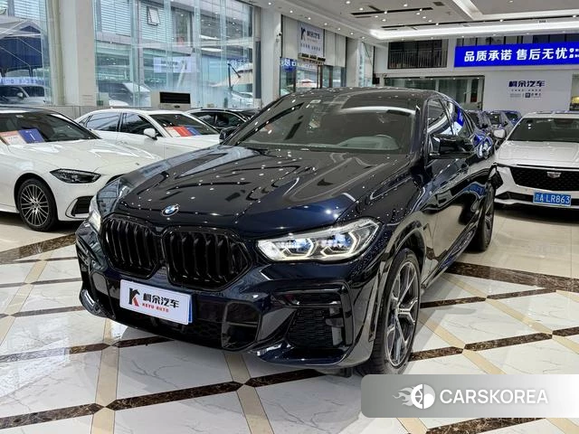 BMW X6 2021 Черный из Китая, фото 5