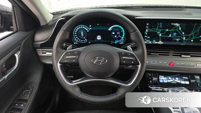 Hyundai The New Grandeur IG Hybrid 2022 Черный из Кореи, фото 5