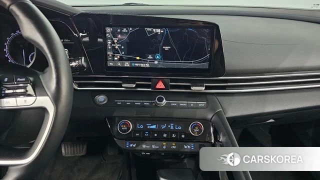 Hyundai Avante Hybrid (CN7) 2022 Белый из Кореи, фото 5