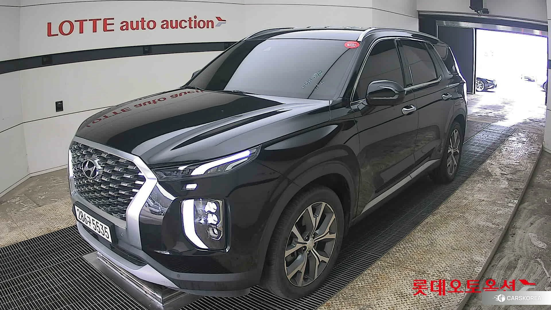 Hyundai Palisade 2022 Abyss Black Pearl из Кореи, фото 5