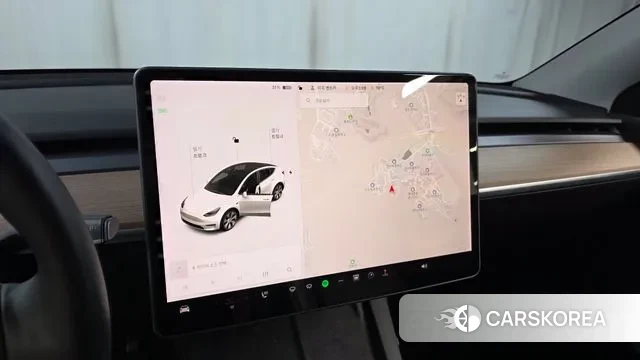 Tesla Model Y 2021 Белый из Кореи, фото 5