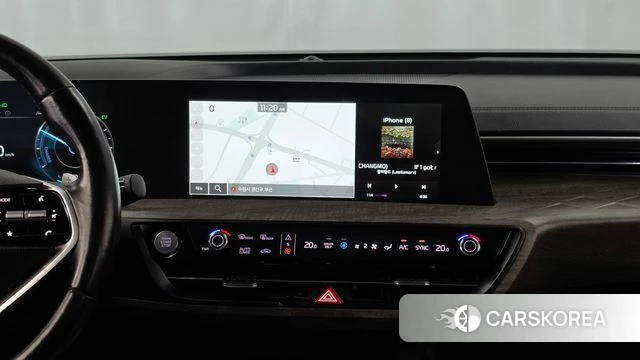 Kia K8 Hybrid 2022 Серый из Кореи, фото 5