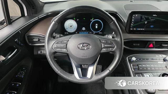 Hyundai The New Santa Fe 2023 Белый из Кореи, фото 5