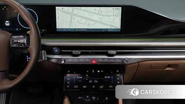 Hyundai Grandeur Hybrid (GN7) 2023 Черный из Кореи, фото 5
