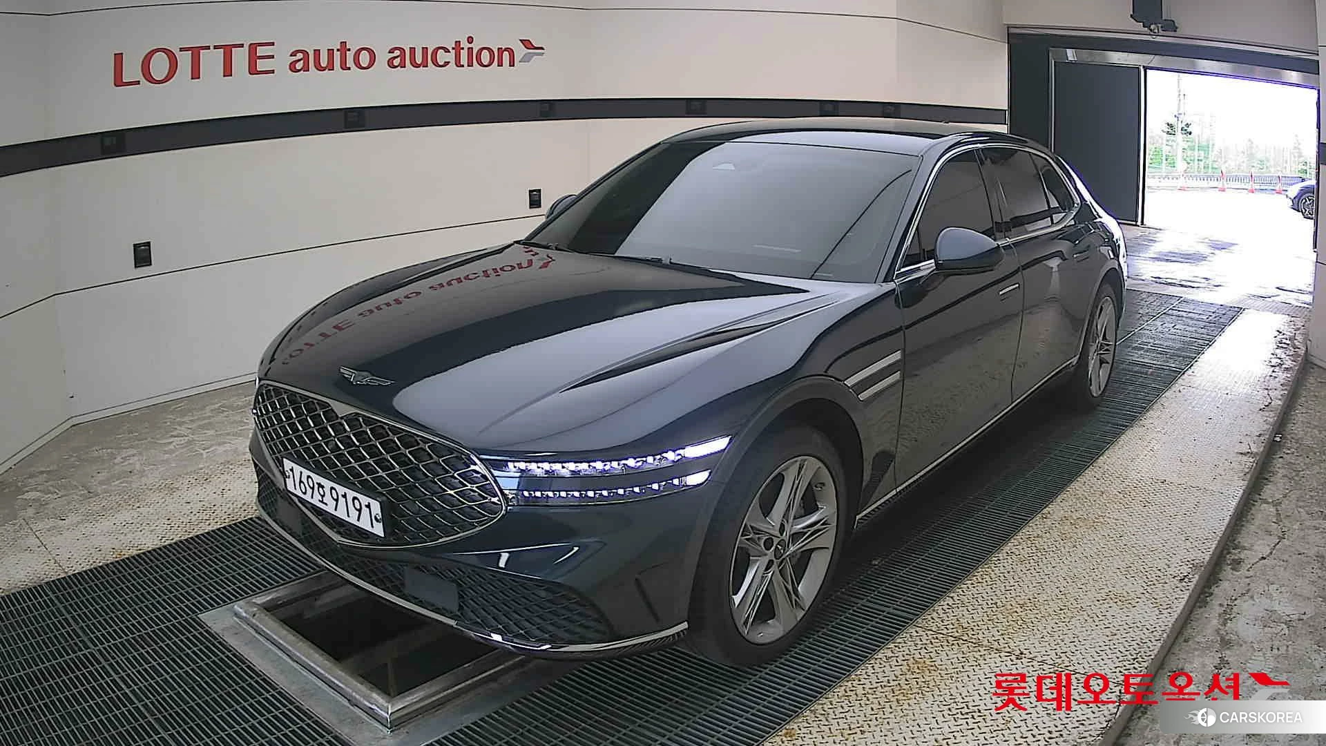Hyundai G90 2022 Tasman Blue из Кореи, фото 5