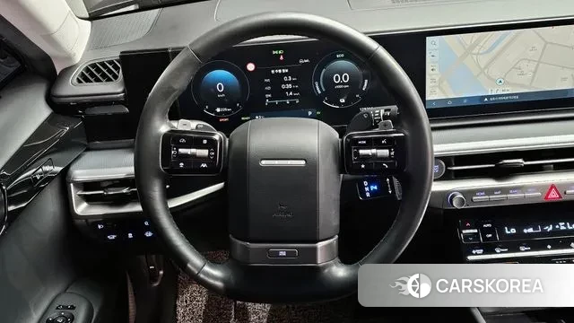 Hyundai Grandeur Hybrid (GN7) 2022 Черный из Кореи, фото 5