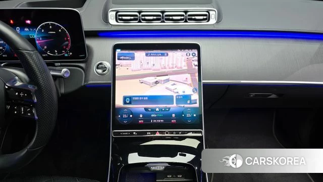 Mercedes-Benz S-Class W223 2022 Синий из Кореи, фото 5