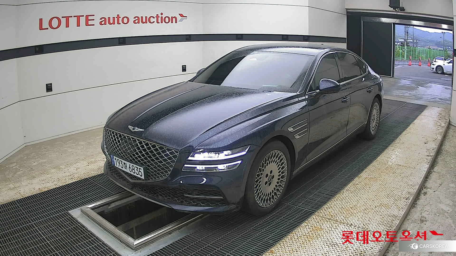 Hyundai G80 2023 Capri Blue из Кореи, фото 5
