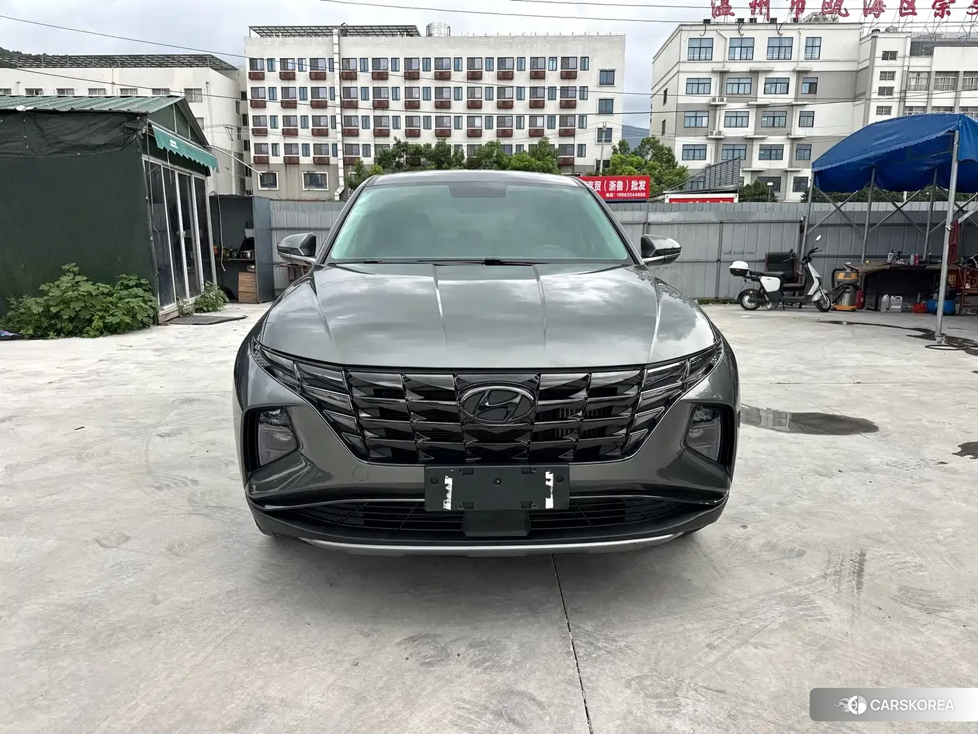 Hyundai Tucson 2022 Зеленый из Китая, фото 5