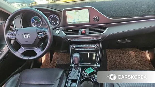 Hyundai Grandeur IG Hybrid 2018 Черный из Кореи, фото 5