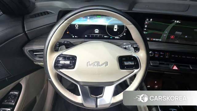Kia K8 Hybrid 2022 Серый из Кореи, фото 5